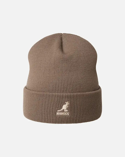 Beanie Unisex Knitted Beanie in Brown Colour