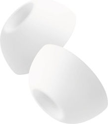 Fixed Piese de schimb Eartips Pachet multiplu Albe