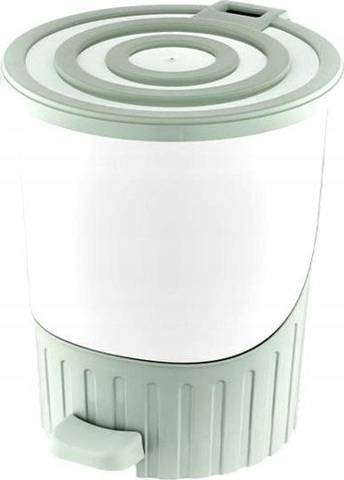 Katex Plastic Bathroom Bin 8lt Multicolour