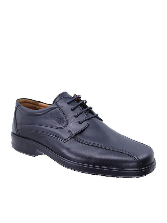 Leather Men's Casual Shoes Anatomic Black