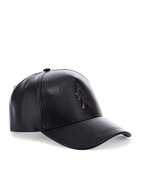 Armani Exchange Кожена Шапка С Лого Принт Мъжка Кафява Златна Xw003046-af27219-u6032