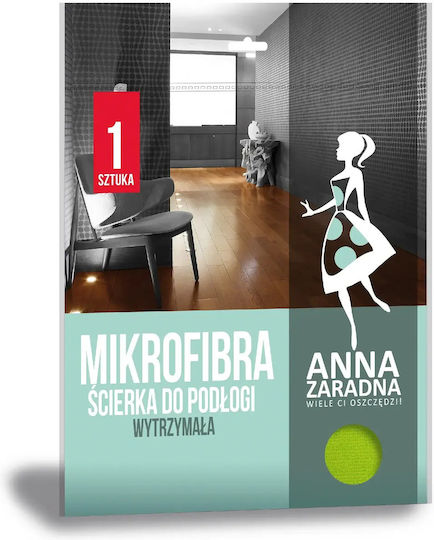Cleaning Cloth with Microfibers for General Use Green