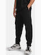 Herren-Sweatpants mit Elastik Schwarz