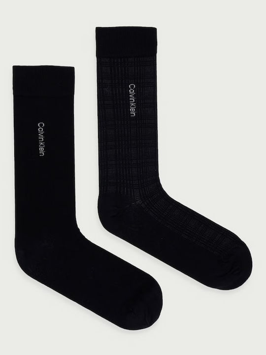 Calvin Klein Мъжки Чорапи Черни 2Pack