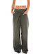 Damen Jeans Hosen in Entspannt Passform Grün