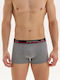 Men's Boxer Grey-bordeaux