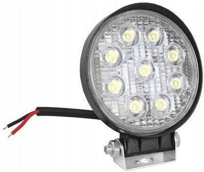 Runder Autoscheinwerfer Arbeitslampe 9 LED 27W Flut Off Road