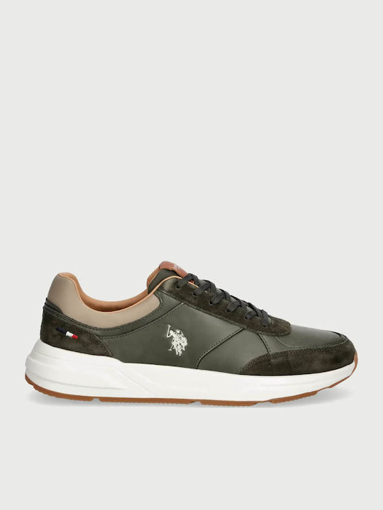 U.S. Polo Assn. Ανδρικά Sneakers Χακί
