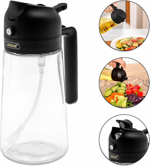 Andowl Дозатор За Олио Спрей Стъклен 470ml