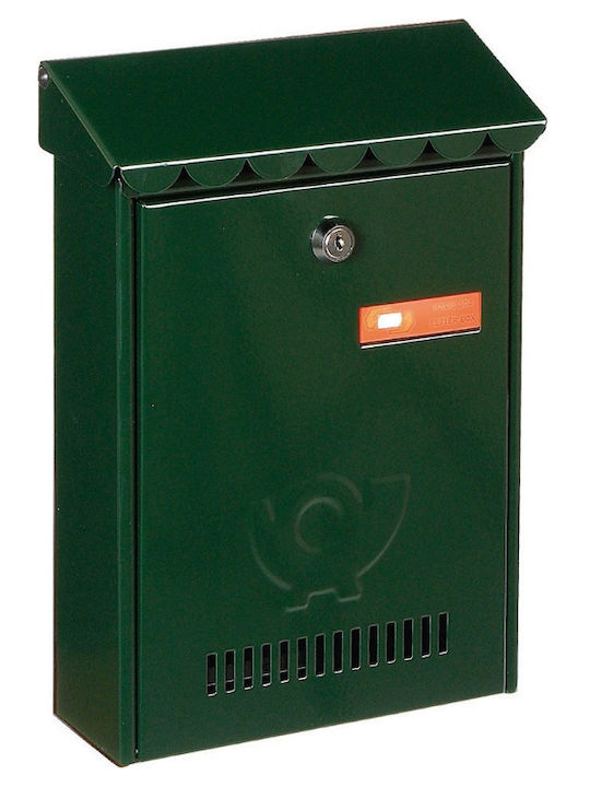 Viometal Cutie Poștală De Exterior Metalică Verde 21.5x6.8x30cm 304K