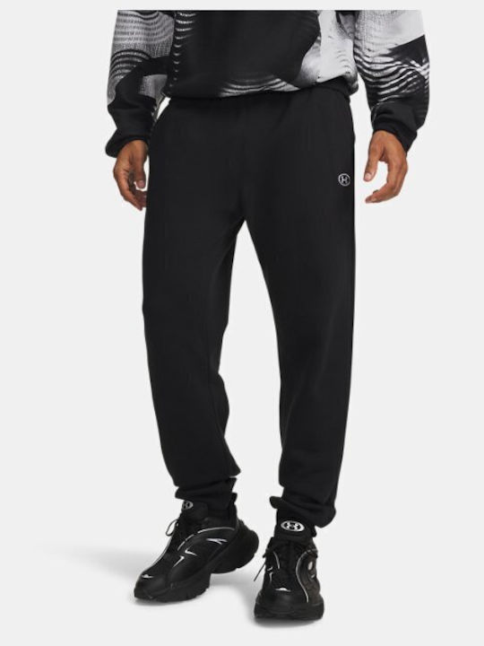 Under Armour Rival Sweatpants with Elastic Black