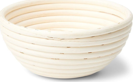 Patisse Decorative Wicker Basket with Handles White 20x20cm