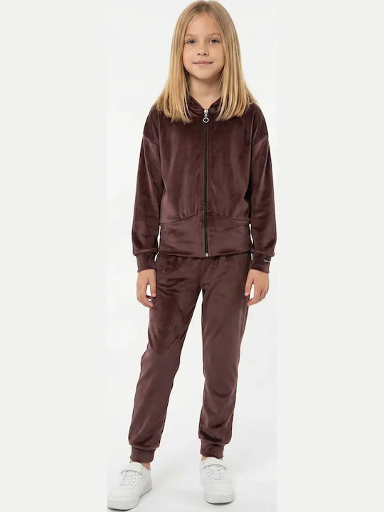 Joyce Kids Set with Pants 2 Pieces Chocolate