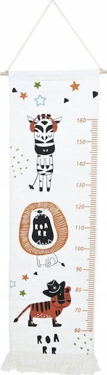 Home&Styling Collection Handgefertigte Wanddekoration Schild Bunt aus Stoff 140x40cm