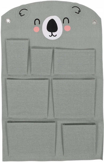 Home&Styling Collection Детска Закачалка Многопозиционна Дървена Кафява 72x45cm