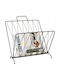 Enix Enix Magazinständer Metallisch Schwarz 40x26.5x45cm