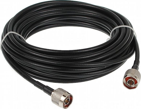 Кабел N мъж - N мъж 10м N-W/N-W+RF5-10M 1 брой