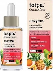 Tolpa Dermo face enzyme Serum Προσώπου με Centella Asiatica & Βιταμίνη C για Αποτοξίνωση & Λάμψη 30ml Tolpa Dermo face enzyme Serum Προσώπου με Centella Asiatica & Βιταμίνη C για Αποτοξίνωση & Λάμψη 30ml