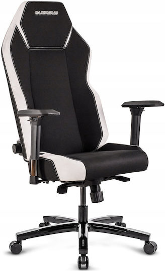 Quersus Scaun de birou cu Brațe Reglabile Pearl White