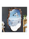 Dreidimensionales Wandsticker Eilung Skier 75x100cm