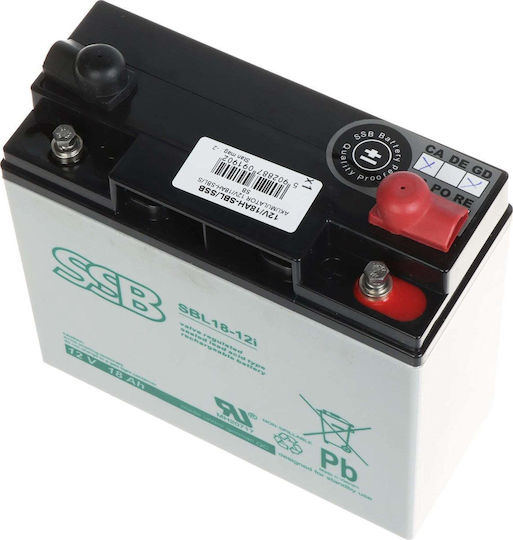 Graphite UPS-Batterie mit Gewicht 18Ah und Spannung 12V