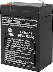 CSSB UPS-Batterie 6V 5Ah CSSB UPS-Batterie 6V 5Ah