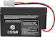 CSSB CSSB UPS-Batterie mit Gewicht 0.8Ah und Spannung 12V