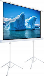 Art Projection Screen Ta-140 Manual Tripod 140 Inches 254x254cm 1:1 Matte White Art Projection Screen Ta-140 Manual Tripod 140 Inches 254x254cm 1:1 Matte White