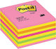 Post-it Sticky Memo Pads Cube 450 Sheets Pink 7.6x7.6cm