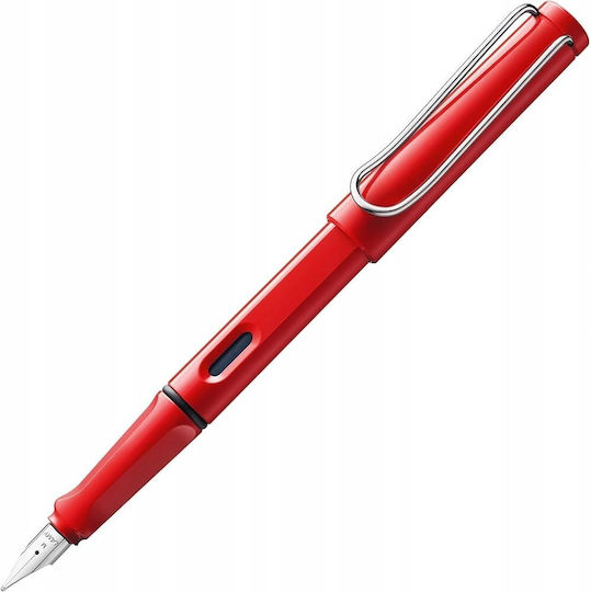 Lamy Safari 016 Fountain Pen Red Plastic with Red Ink