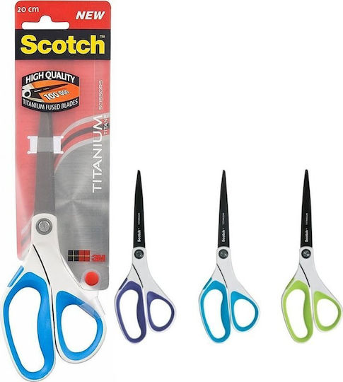 3M Craft Scissors for Left-Handers 20cm with Stainless Steel Blade (Various Colours) 1 Piece