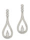 Drandakis Stud Earrings Made of Silver with Stones