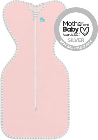 Love to Dream Winter Baby Sleeping Bag with Legs Swaddle Up Powder Pink