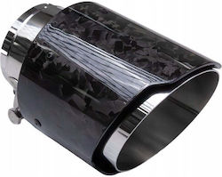 Mtuning Abgasendstück Typ: 14 114mm Eingang 76mm Carbon Glanz Mtuning Abgasendstück Typ: 14 114mm Eingang 76mm Carbon Glanz