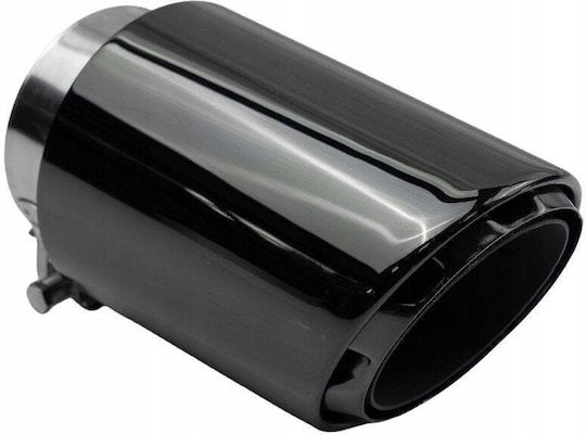 Poujoulat Exhaust Termination Type 53 101mm Inlet 70mm Black Chrome