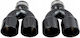 Poujoulat Kaminrohr Abschluss Typ 36 89mmx2 Eingang 76mm Schwarz Chrom Set