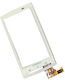 Sony Ericsson X10 Frontcover+touch Screen White Hq