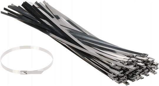 Delta Metallische Kabelbinder 400mm x 7,9mm (100 Stück)