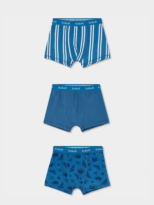 Boboli Kinderunterwäsche Set 3 Stück Blau