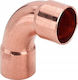 Viega Pipe Elbow Fitting 90° 54 Shiny Copper