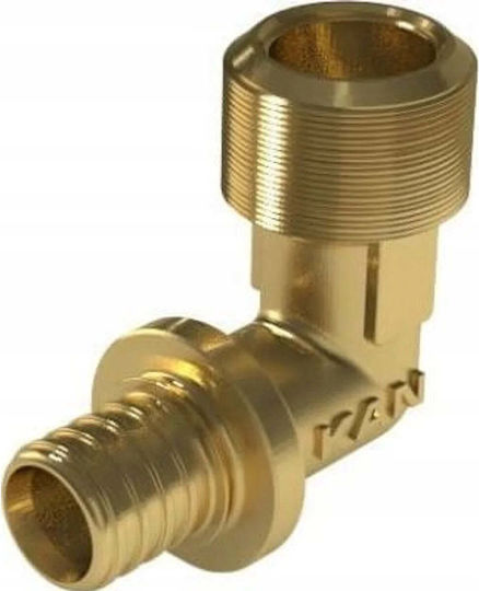 KAN-therm Γωνία Σωλήνα Ορειχάλκινη 1mm