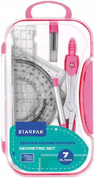 Starpak Kinder Schreibwaren-Set mit Radiergummi und Lineal 7 Stück