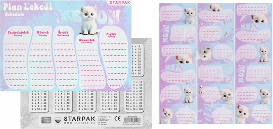 Starpak Kinder Schreibwaren-Set mit Notizbuch