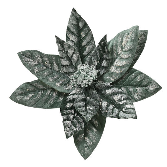 Christmas Alexandrian Flower Frozen Clip Cypress 30x15cm 306.035.0045.75