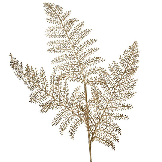 Christmas Branch Fern Leaves Gold 80cm 306.035.0041.04