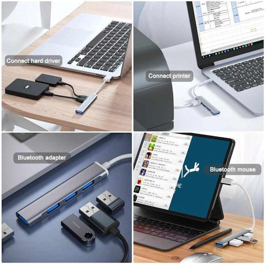 PremiumCord USB-Hub mit USB 3.2 Schnittstelle und USB-A Anschluss