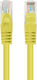Lanberg U/UTP Cat.6 (Gigabit) Καλώδιο Δικτύου Ethernet 2m Κίτρινο 10τμχ