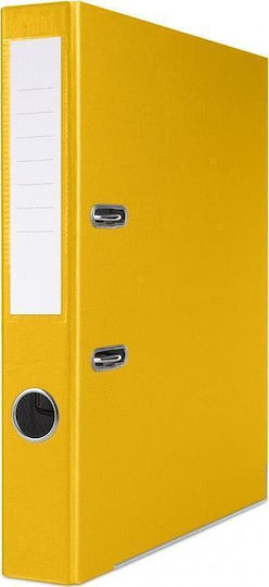 Basic Home Arc Ring Binder 4/30 For A4 Paper Yellow 1 Piece