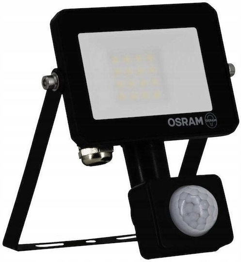 Osram Wasserdichter LED Flutlichter 10W Natürliches Weiß 4000K mit Bewegungssensor und Fotowiderstand IP65
