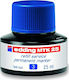 Edding Marker Albastru Rezistent la spălare 25ml